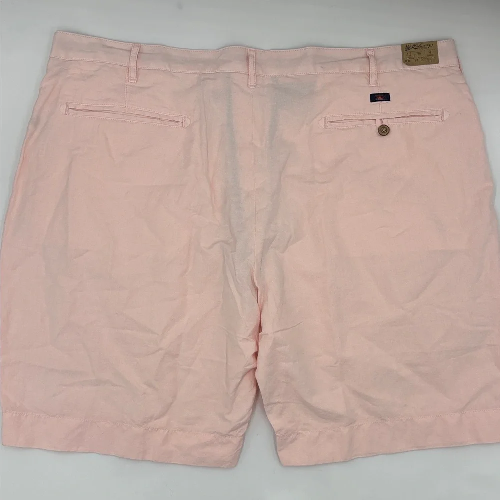 Faherty Malibu Cotton and Linen Blend Chino Shorts